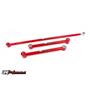 UMI Performance 203336-R GM F-Body Rear Lower Control Arms & Panhard Bar Kit w/ Roto Joints - Red