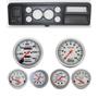 73-79 Ford Truck Black Dash Carrier w/ Auto Meter Ultra-Lite Mechanical Gauges