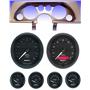 90-92 Camaro Silver Dash Carrier w/ Auto Meter  GT Gauges