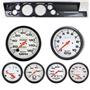 67-69 Barracuda Carbon Dash Carrier w/ Auto Meter 5" Phantom Mechanical Gauges