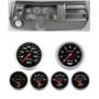 69 Chevelle Silver Dash Carrier w/ Auto Meter 3-3/8" Sport Comp Electric Gauges