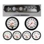 65 Chevelle Silver Dash Carrier w/ Auto Meter 3-3/8" Phantom Electric Gauges
