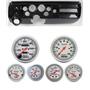 68 Chevelle Carbon Dash Carrier Auto Meter 3-3/8" Ultra-Lite Mechanical Gauges