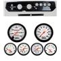64 Chevelle Carbon Dash Carrier w/ Auto Meter 3-3/8" Phantom Mechanical Gauges