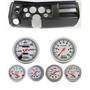69 Chevelle Black Dash Carrier w/ Auto Meter 3-3/8" Ultra-Lite Mechanical Gauges