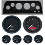 65-66 Chevy Truck Black Dash Carrier w/ Auto Meter GT Gauges