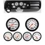 68 Chevelle Black Dash Carrier w/ Auto Meter 3-3/8" Phantom Mechanical Gauges
