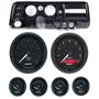 68 Chevelle Carbon Dash Carrier w/ Auto Meter 5" GT Gauges w/ Astro