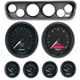 64-66 Mustang Black Dash Carrier w/ Auto Meter GT Gauges