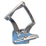 EMS BILLET ALUMINUM HOOD HINGES PAIR 64-66 MUSTNG POLISHED MS149-80P