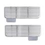 EMS VALANCE VENTS PAIR 67-68 CAMARO POLISHED MS275-53P