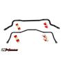 UMI Performance 211213-B GM F-Body UMI Performance Solid Front & Rear Sway Bar Set Kit - Black