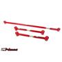 UMI Performance 201829-R GM F-Body Rear Lower Control Arms & On-Car Adj. Panhard Bar Kit - Red