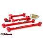 UMI Performance ABR401-R GM A-Body UMI Performance Upper & Lower Control Arm Kit w/ Hardware - Red