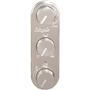 3-Knob Gen IV ProLine Oval Vertical Control Panel Polished Face & Knobs