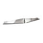 67-69 Camaro Radiator Show Filler Panel Polished 2 pc wtih Camaro 1CA-22P