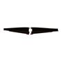 64 Chevelle Radiator Show Filler Panel Black Anodized no Engraving 64CH-00B