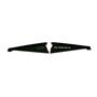 65 Chevelle Radiator Show Filler Panel Black Anodized Chevelle 65CH-02B
