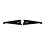 65 Chevelle Radiator Show Filler Panel Black Anodized SS 65CH-01B