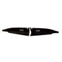 67 Chevelle Radiator Show Filler Panel Black Anodized SS 67CH-01B
