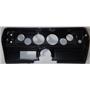 68 Nova Carbon Dash Carrier Panel for 3-3/8", 2-1/16" Gauges