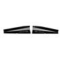 61 Impala Radiator Show Filler Panel Black Anodized SS 61IM-01B