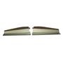 73-74 Nova Radiator Show Filler Panel Clear Anodized Heartbeat 734NO-06C