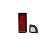 EMS TAIL LIGHT ASSEMBLY PAIR SEQENTIAL 67-72 C10 MATTE BLACK MS275-86MB