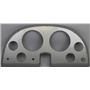 63-67 Corvette Silver Dash Carrier Panel for 5", 2-1/16" Gauges