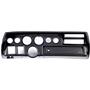 1970-1972 Chevelle Sweep Black Dash Carrier Panel for Aftermarket Gauges