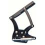 EMS BILLET ALUMINUM HOOD HINGES PAIR 67-70 MUSTANG BLACK MS149-81BK