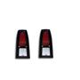EMS TAIL LIGHT & BEZEL KIT PAIR 66-67 NOVA BLACK MS275-48KBK