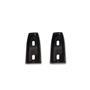 EMS TAIL LIGHT BEZELS PAIR 66-67 NOVA BLACK MS275-48BK