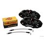 WILWOOD BLACK BRAKE CALIPER, PAD, AND LINE KIT, 4 PISTON REAR, 1965-1982 CHEVROLET CORVETTE, C2, C3,