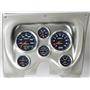 67 68 Firebird Silver Dash Carrier w/Auto Meter Cobalt Gauges