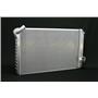 1973-76 Corvette, All Manual 2 Row 1" Tube, Natural Aluminum Radiator