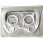67 68 Camaro Silver Dash Carrier w/Auto Meter Ultra Lite Electric Gauges