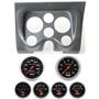 67 68 Camaro Black Dash Carrier w/Auto Meter Sport Comp Electric Gauges