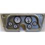 67-72 GM Truck Silver Dash Carrier w/Auto Meter Phantom II Gauges