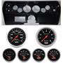 68 Nova Carbon Dash Carrier w/Auto Meter Sport Comp Electric Gauges