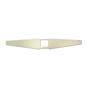67-69 Camaro Radiator Show Filler Panel 1 pc Clear Anodized no Engraving 1CA-00C
