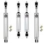 Viking Smooth Body Adjustable Front & Rear Shock Kit VSK228 53-62 Corvette
