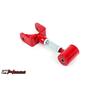 UMI Performance 1048-R Ford Mustang Rear Adjustable Upper Control Arm Poly Bushing - Red