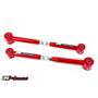 UMI Performance 1038-R Ford Mustang Rear Adj. Lower Control Arms w/ Polyurethane Bushings - Red