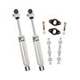 Shock Kit TrueLine 67-69 Chevy Pontiac Rear Mono Leaf Single Adj Pair