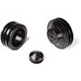 CVF Racing Stealth Black Ford Small Block Pulley Kit A/C (4 Bolt Crank - 289 WP)