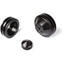 CVF Racing Black Ford Small Block Pulley Kit 2V WP / 2V Crank, 4 Bolt