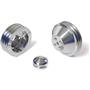 CVF Racing Chevy Small Block Pulley Kit V-Belt, Short Water Pump 3V