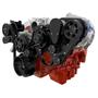 CVF Racing Black Chevy LS Engine Mid Mount Serpentine Kit - ProCharger - AC & Alternator