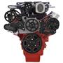 CVF Racing Black Diamond Chevy LS Serpentine Kit - Whipple - Alternator